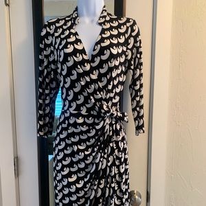 Maggy London Wrap Dress.  Size 2.